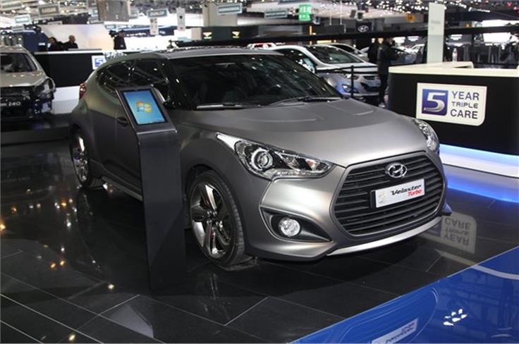 Hyundai Veloster Turbo is the first car to carry the marque's 1.6-litre turbocharged engine.